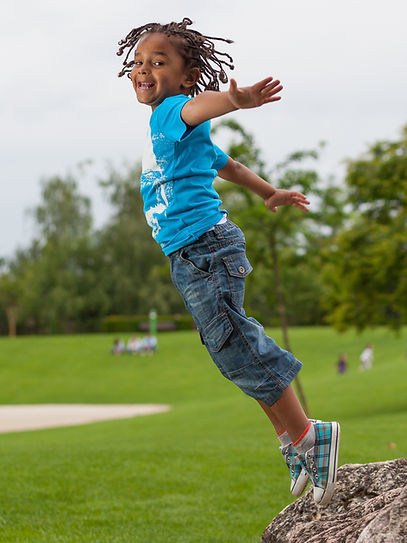 Jumping Child