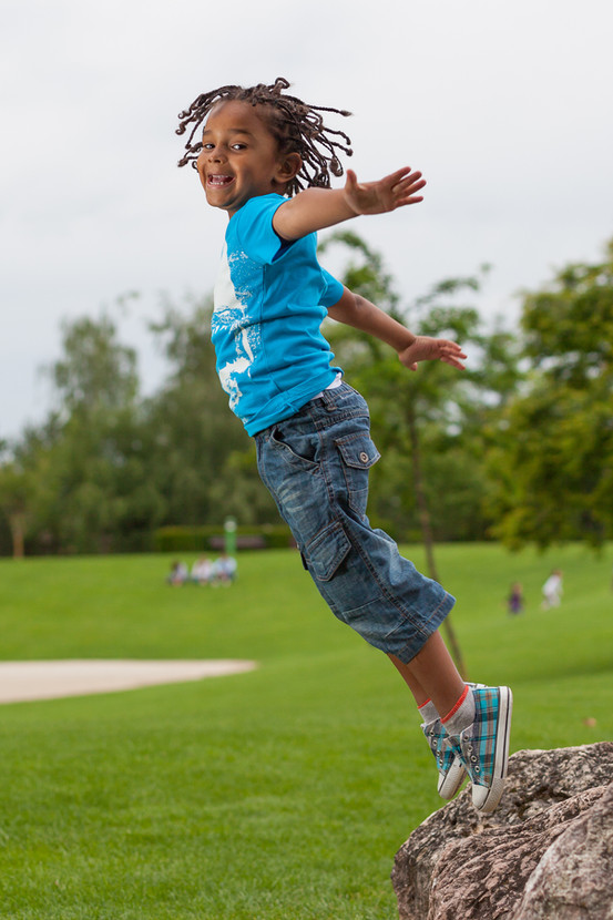Jumping Child