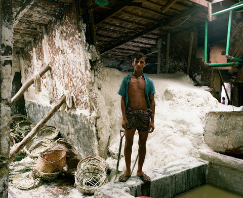 Salt Factory Worker