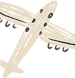 Vintage Airplane Sketch