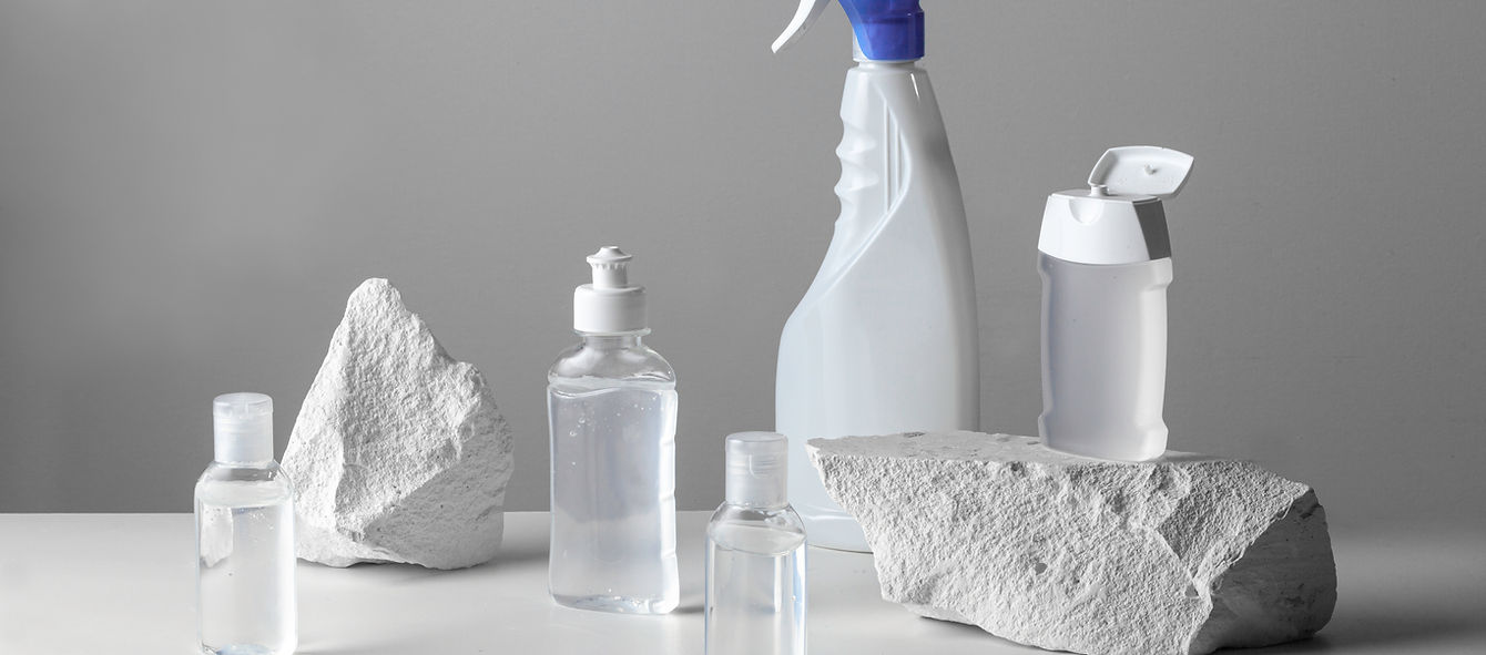 Cleaning Supplies Arrangement