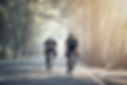 Couple à vélo