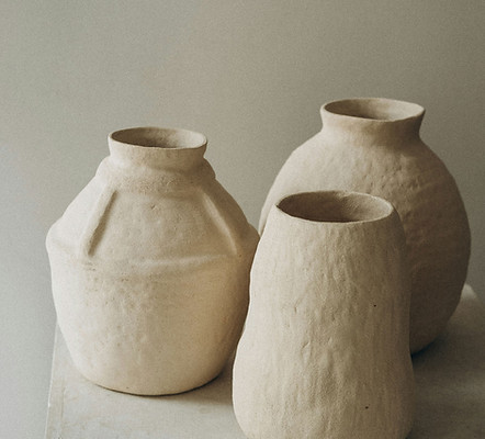 Minimalist Ceramic Vases