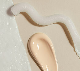 Textura cremosa em close-up