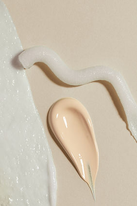 Cream Texture Closeup