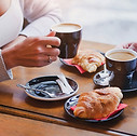 Café et croissants