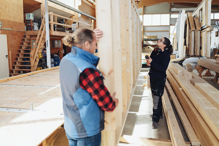Inspecting a Prefabricated Wall