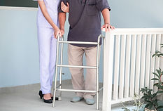 Man on Walker