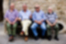 Smiling Elderly Friends