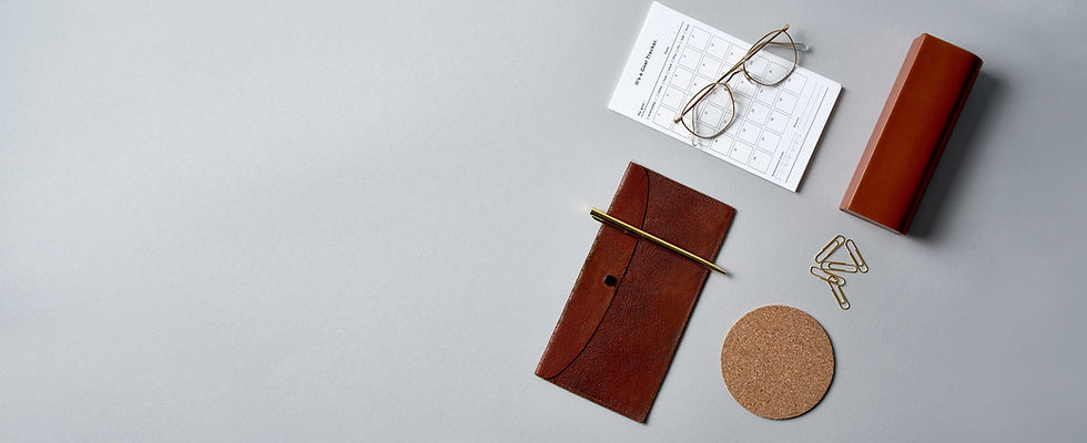 Estuches de cuero elegantes