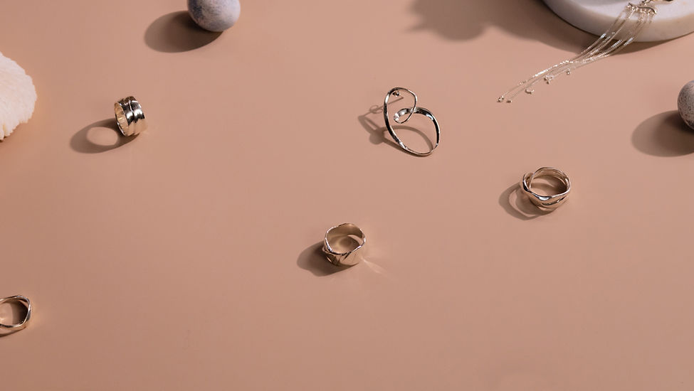 Colección de joyas de plata