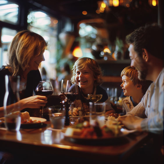 Family Dining Together