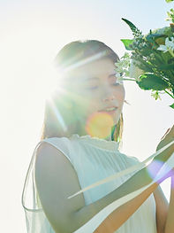 ブーケを持つ花嫁