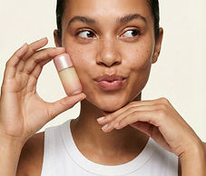 Woman Holding Product