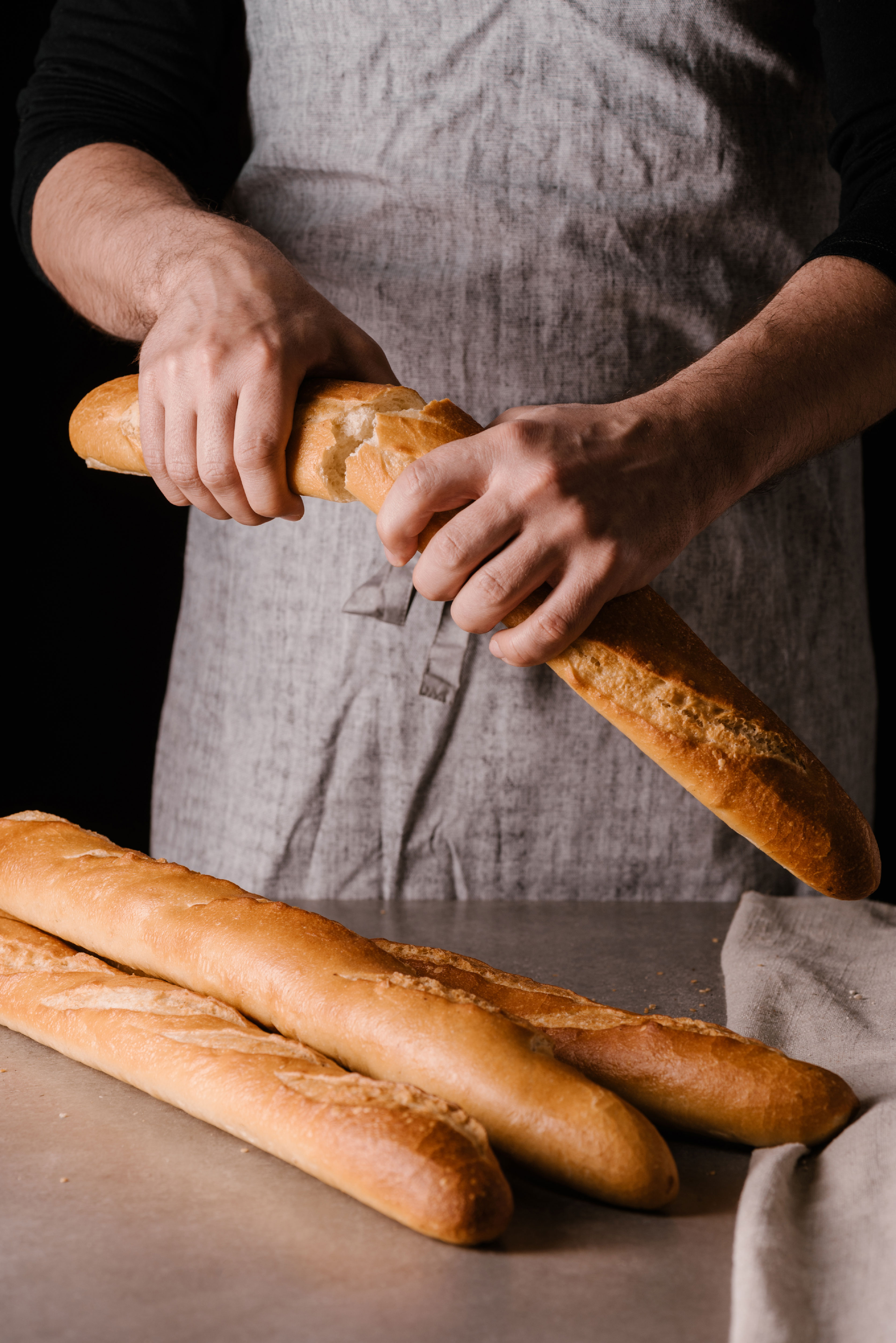 Arranged Food and Objects