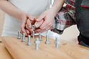 Screwing Nut on Bolt