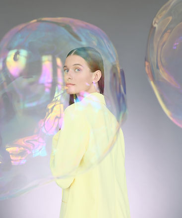 Woman With Bubbles