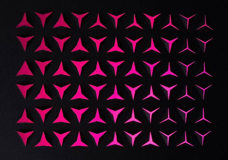 Pink Graphic Shapes