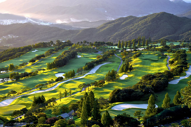 Bird-Eye View Of Golf Course