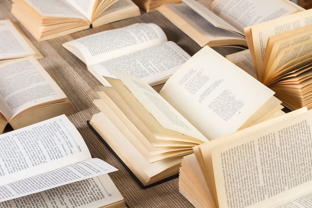 Livros abertos organizados