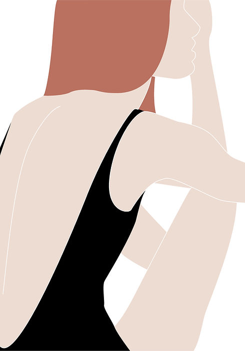 Black Bathing Suit