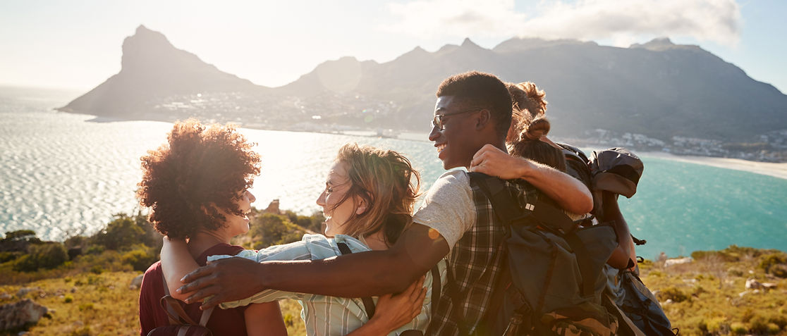 Friends Hiking