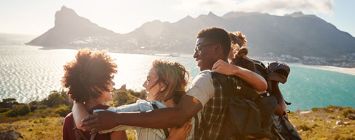 Friends Hiking