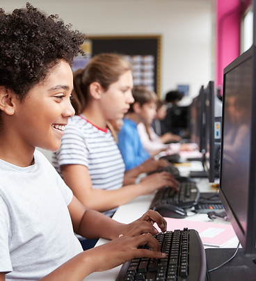 Kids Using Computers