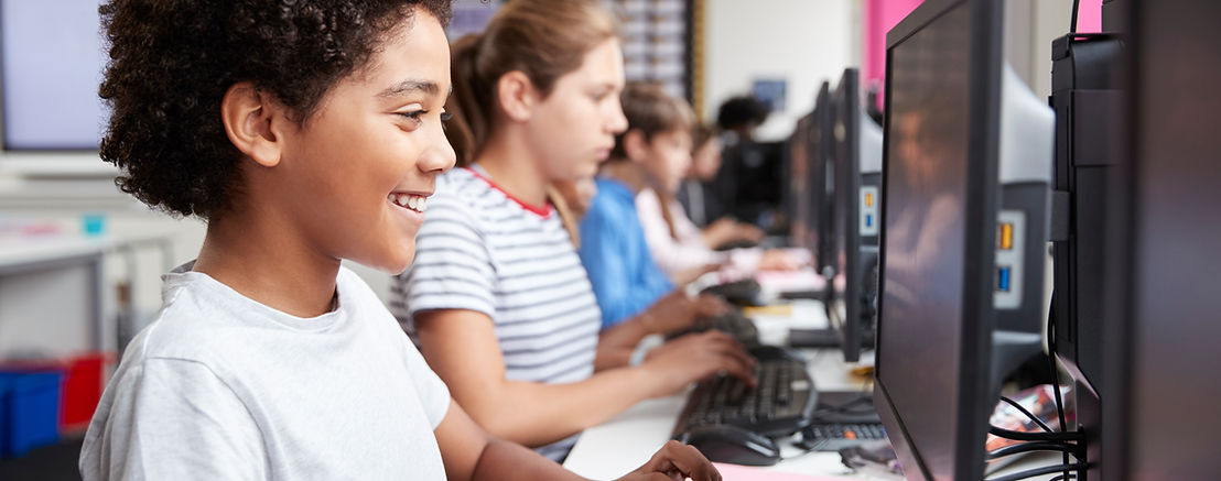 Kids Using Computers