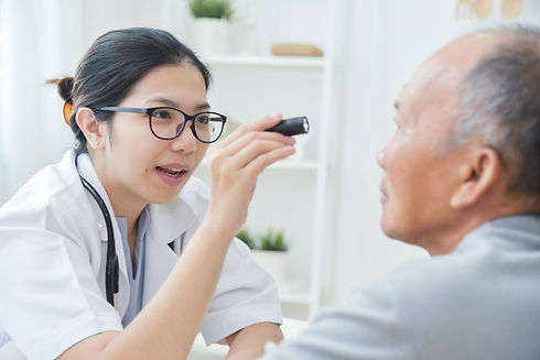 Doctor Examining Patient
