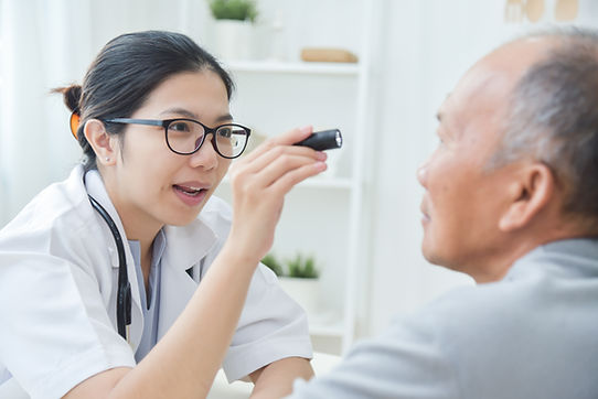 Doctor Examining Patient