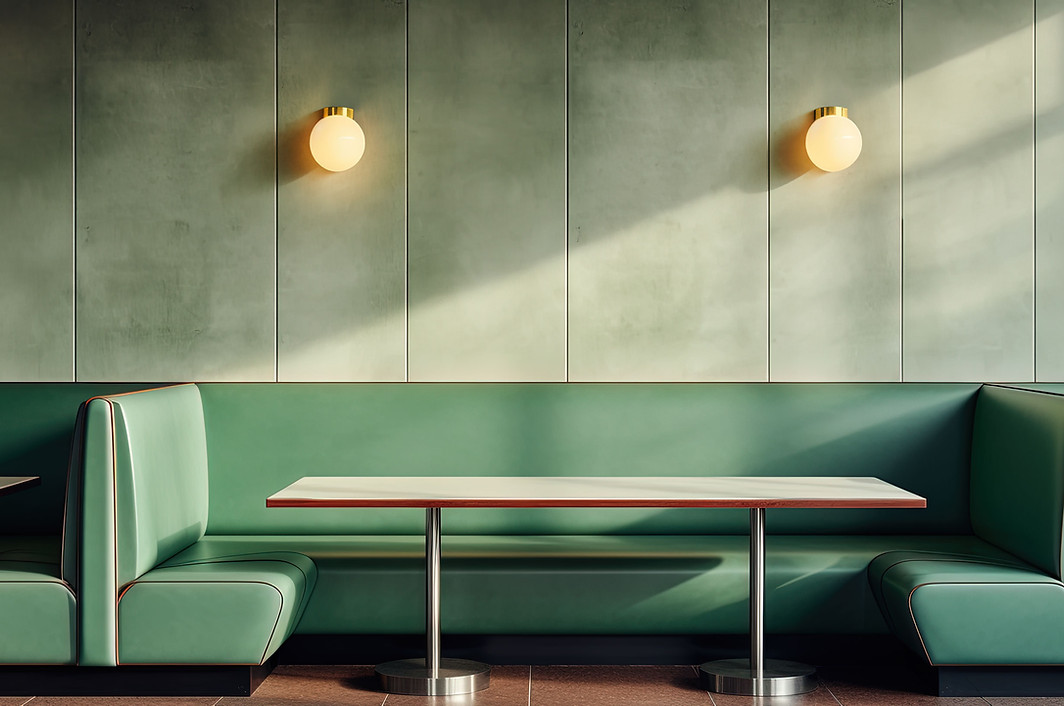 Modern Diner Booths