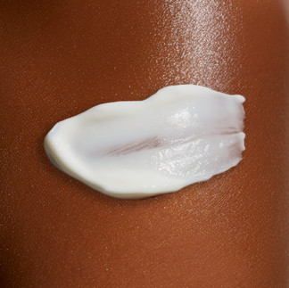 Crema sobre la piel