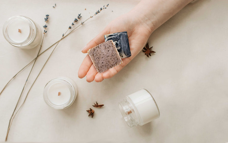 Hand With Natural Items