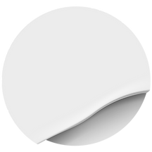 White Sticker Mockup