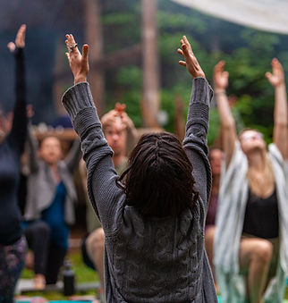 Group Yoga Session