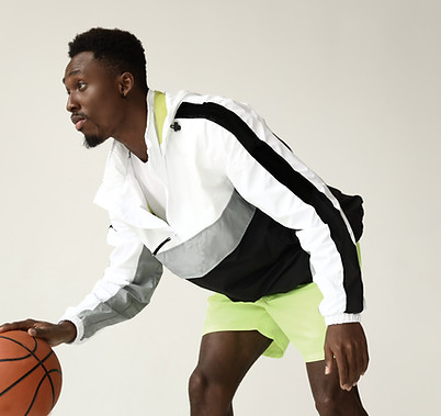 Man Playing Basketball