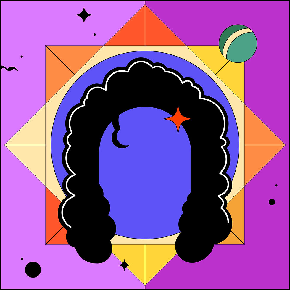 Illustration abstraite colorée