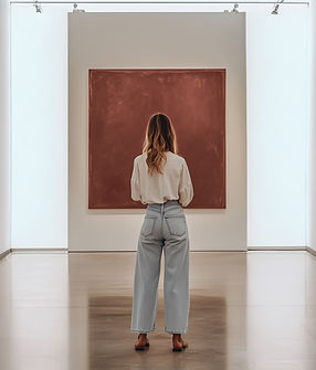 Gallery Visitor Viewing