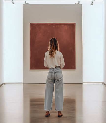 Gallery Visitor Viewing