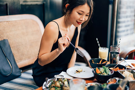 Enjoying a Meal