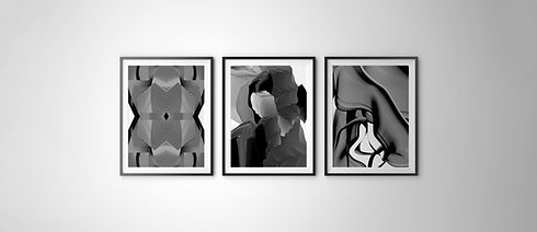 Tre stampe digitali
