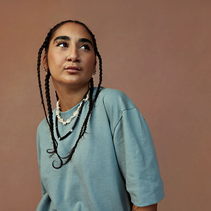 Woman With Braided Hair