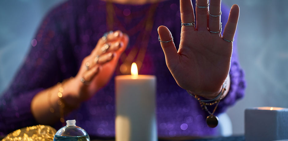 Spiritual Ritual Scene