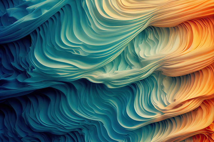 Vagues de couleurs abstraites