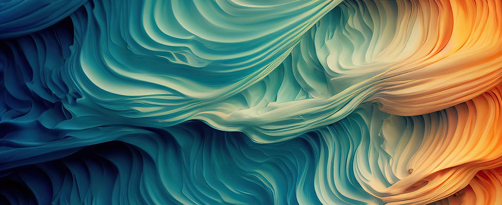Ondas de color abstractas