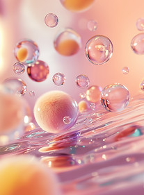 Abstract Floating Spheres