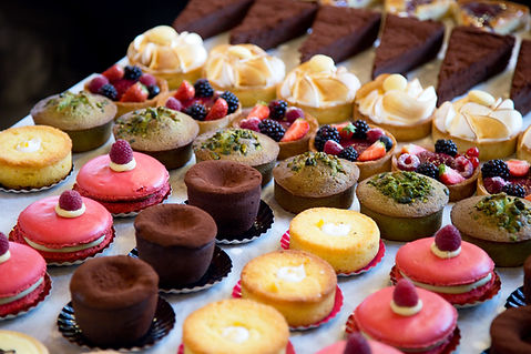 Assorted Desserts Display