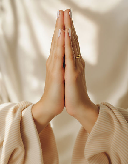 Praying Hands Closeup