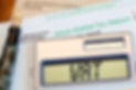 Value Added Tax form with a calculator